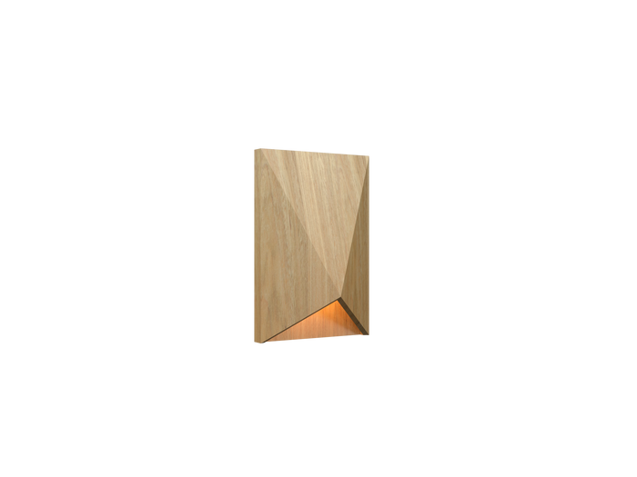 9.84'' Contemporary Facet Accord Wall Lamp Light