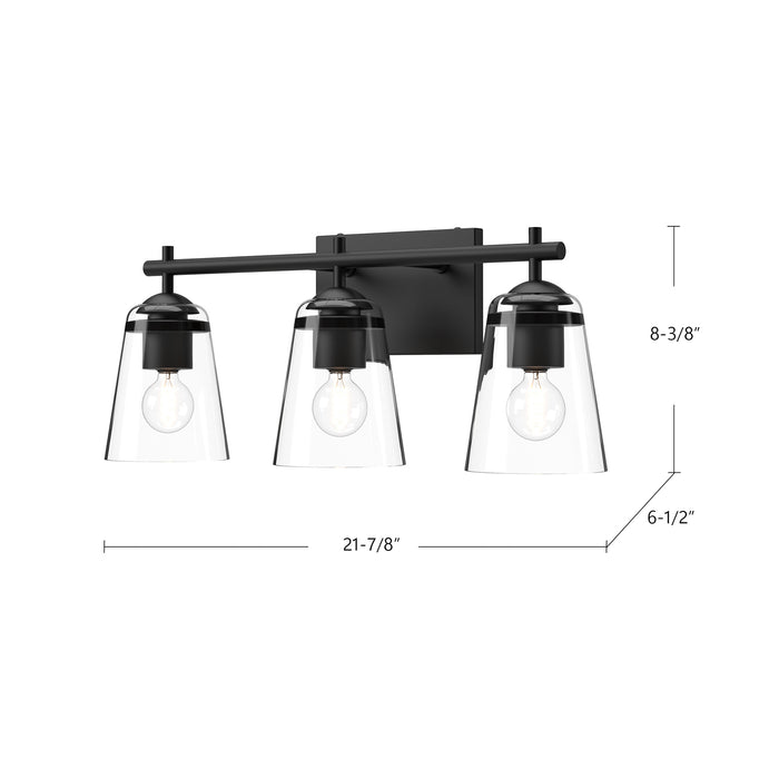 Addison 22-in Steel Vanity Light