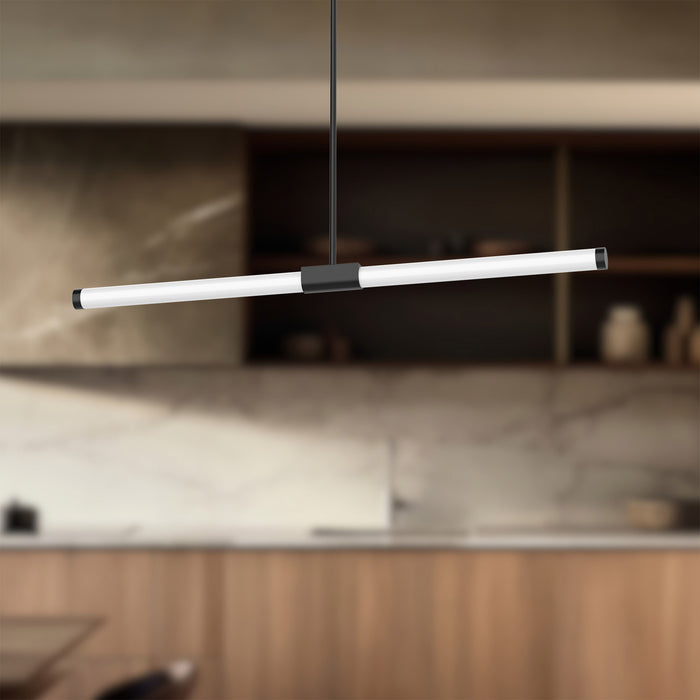 Akari 37-in Aluminum Linear Pendant