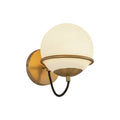 Aged Gold/Opal Glass