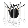 Anita Wall Lights 2 Light Black Finish