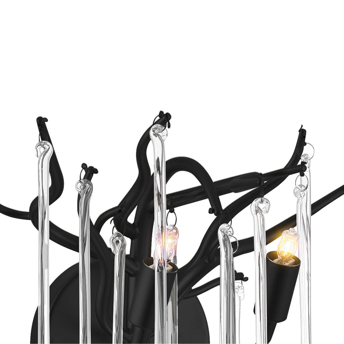 Anita Wall Lights 2 Light Black Finish