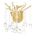 Anita Wall Lights Gold Leaf 2 Lights