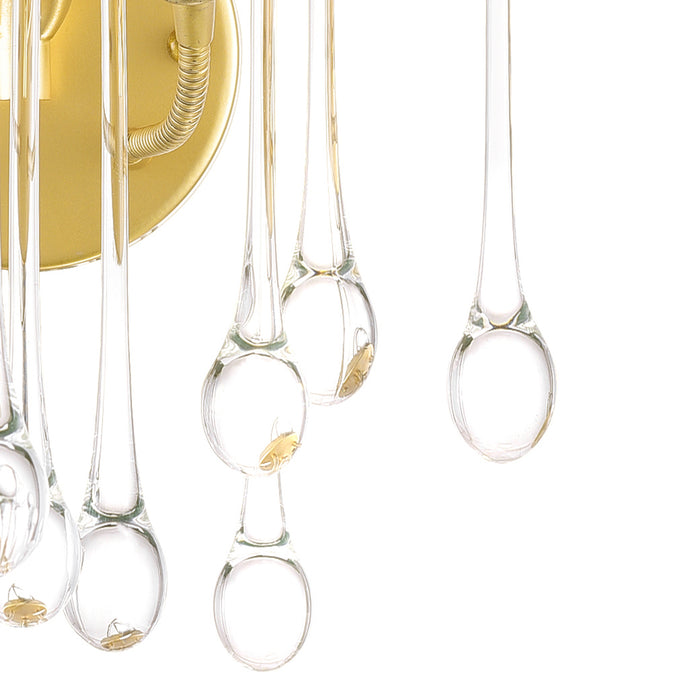 Anita Wall Lights Gold Leaf 2 Lights