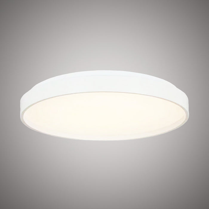 Apex Led 20-in  White  Dimmable 45W