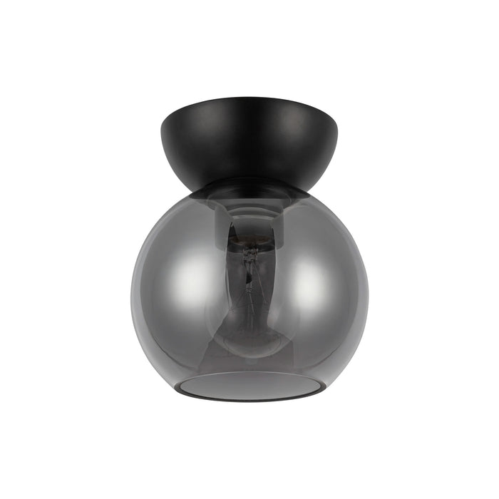 Arcadia 6-in Steel Semi-Flush Mount