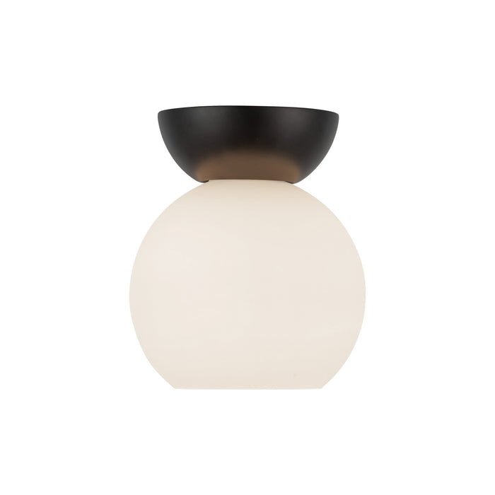 Arcadia 6-in Steel Semi-Flush Mount