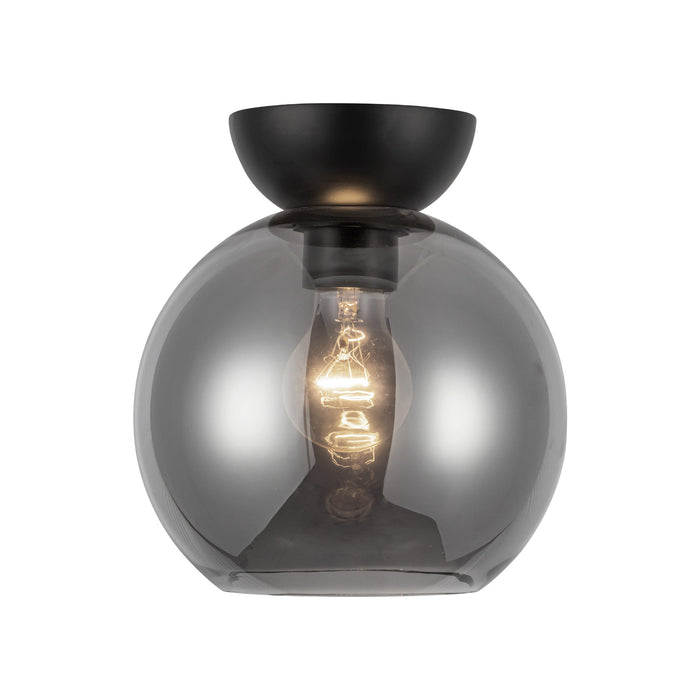 Arcadia 8-in Steel Semi-Flush Mount