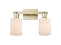 Arcadia Bath Vanity Light Cast Brass Finish