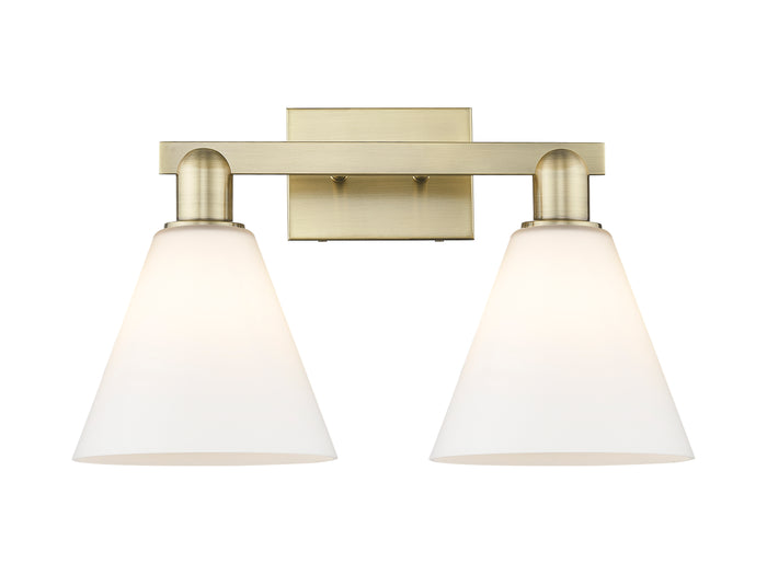 Arcadia Bath Vanity Light Cast Brass Finish