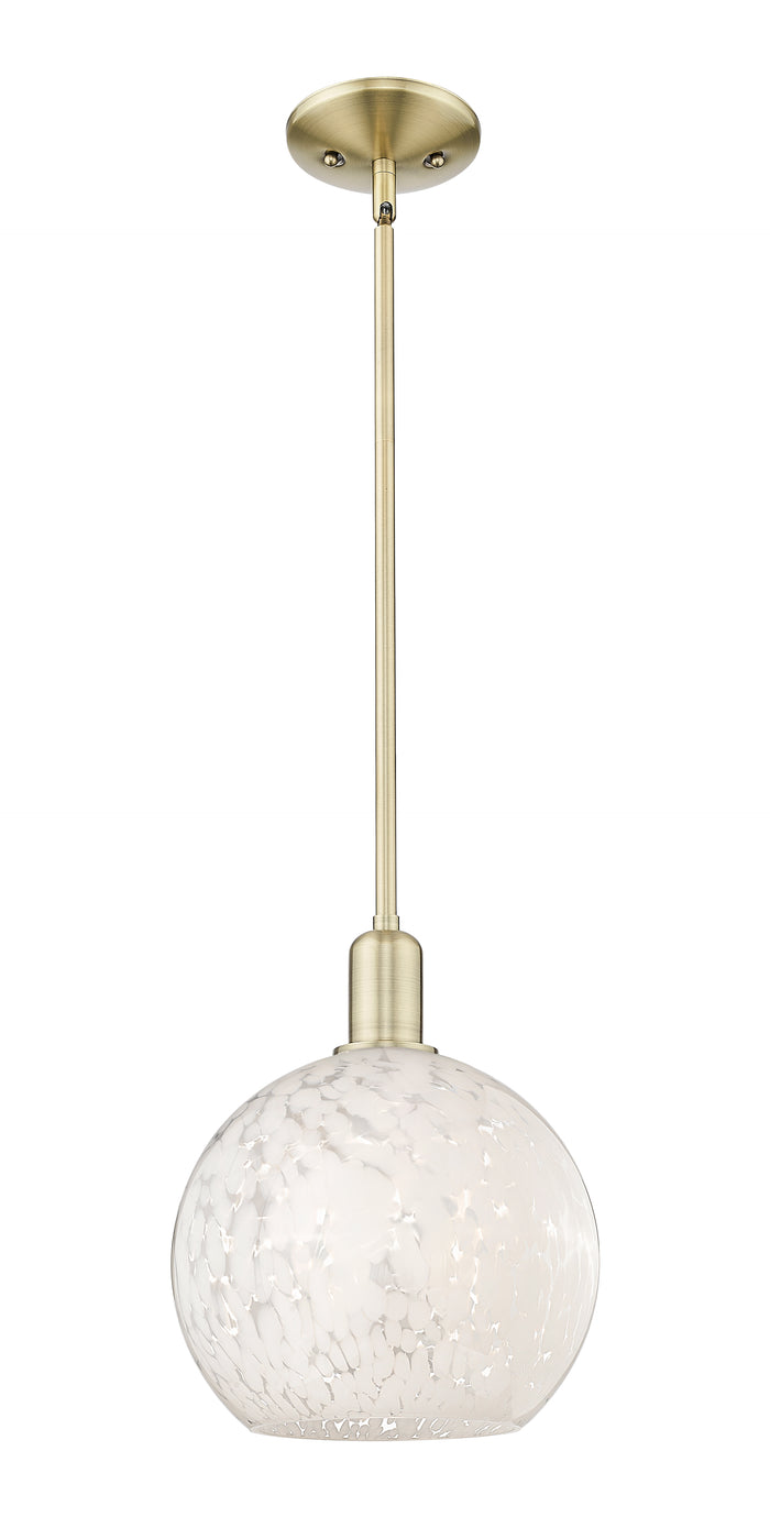 Arcadia Mini Pendant 10 Inch Brass