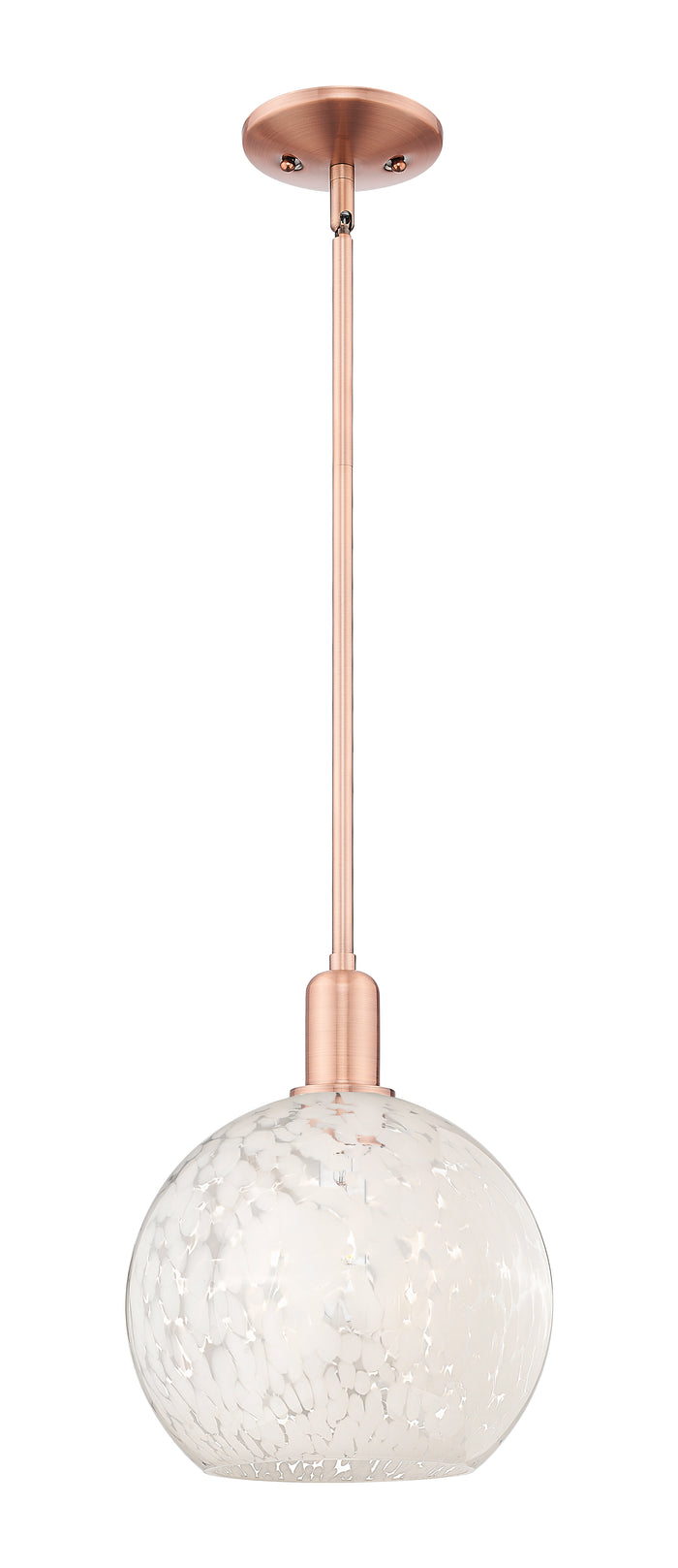 Arcadia Mini Pendant 10 Inch Brass