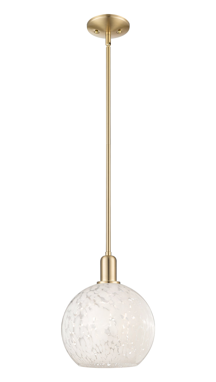 Arcadia Mini Pendant 10 Inch Brass