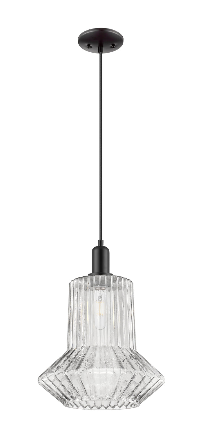 Arcadia Mini Pendant 12 Inch Antique Brass
