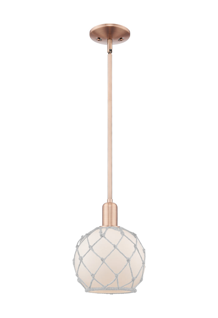 Arcadia Mini Pendant Antique Brass Cast