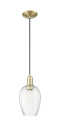 Arcadia Mini Pendant Antique Brass Dimmable