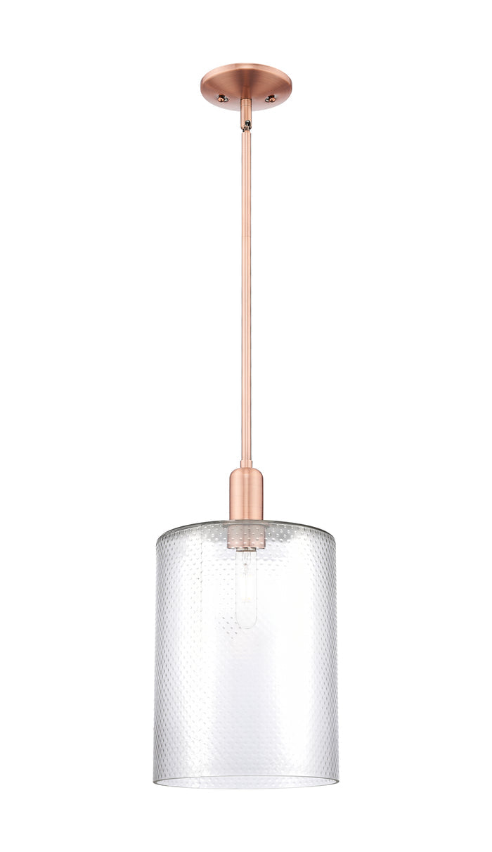 Arcadia Mini Pendant Antique Brass Dimmable