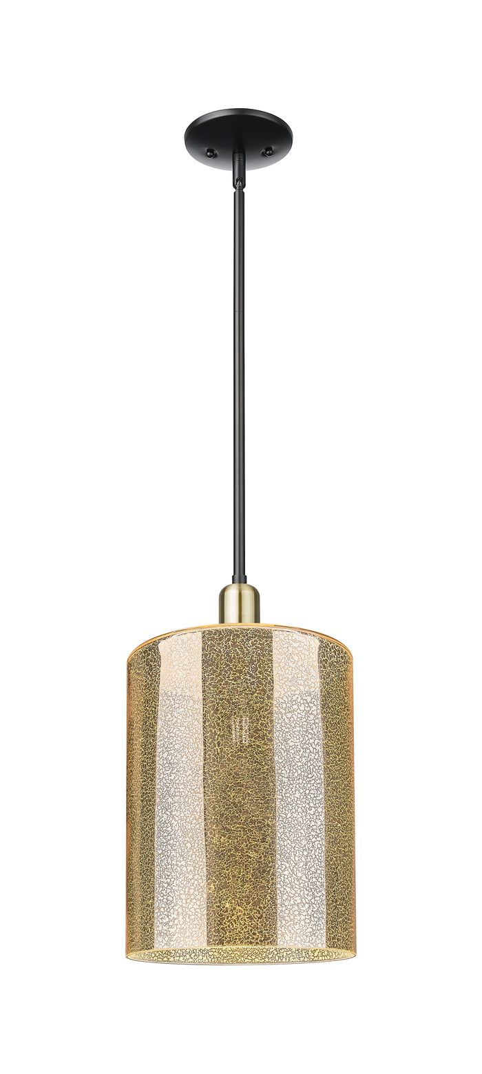Arcadia Mini Pendant Antique Brass Dimmable