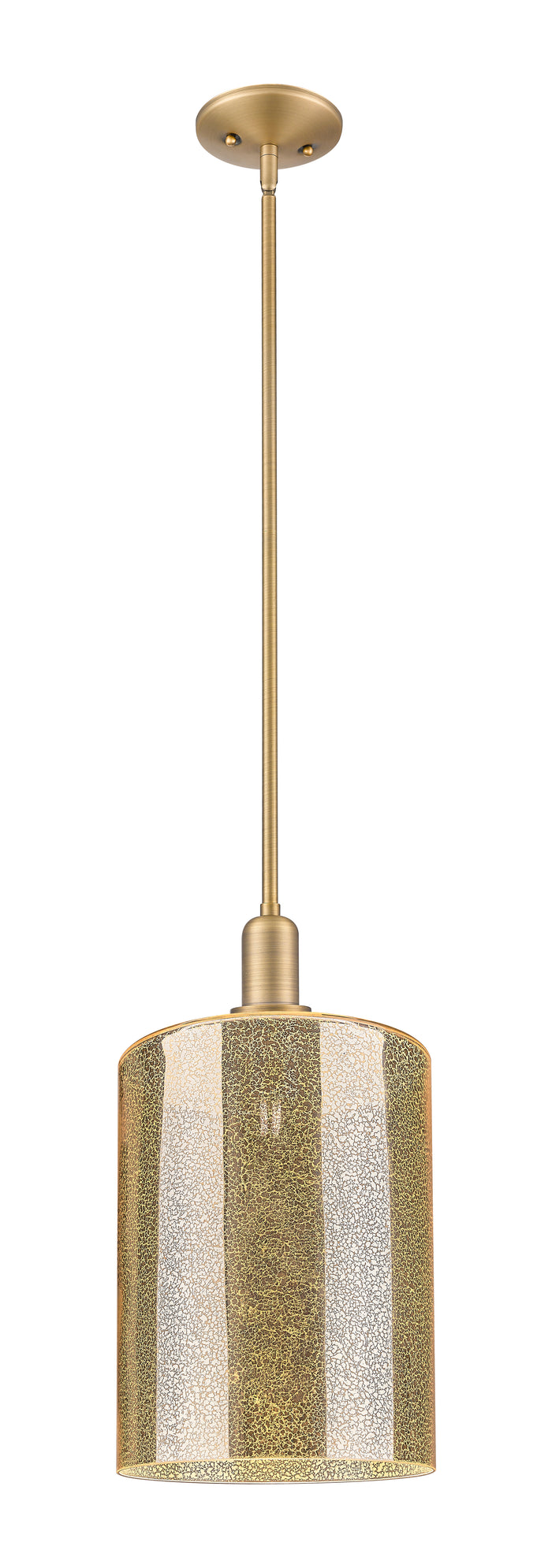 Arcadia Mini Pendant Antique Brass Dimmable