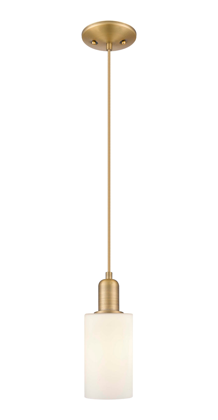 Brushed Brass / Matte White