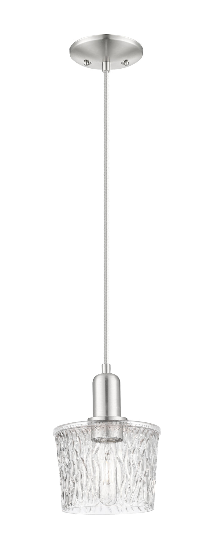 Brushed Satin Nickel / Clear