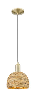 Arcadia Mini Pendant Antique Brass Finish