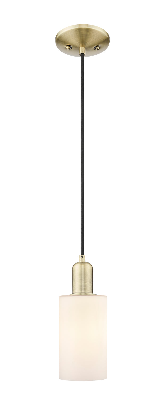 Arcadia Mini Pendant Antique Brass Finish
