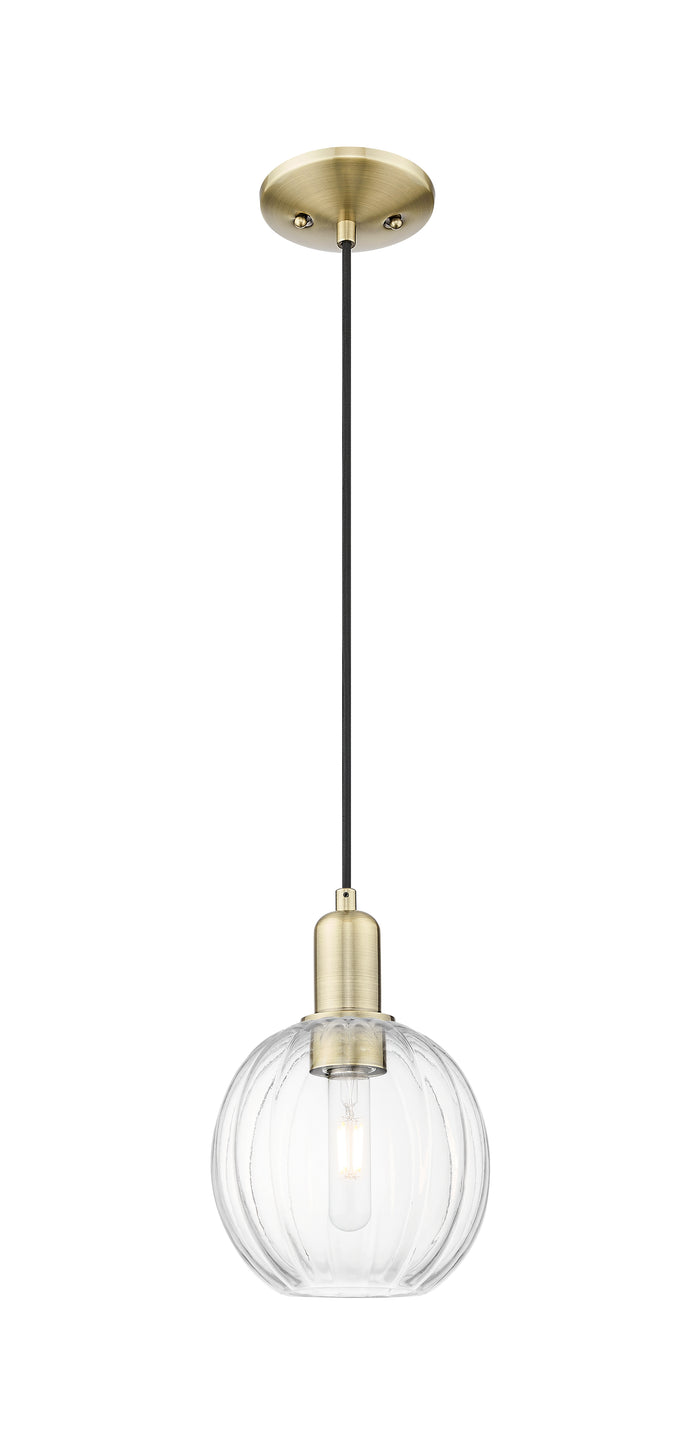 Arcadia Mini Pendant Antique Brass Finish