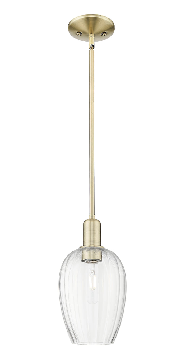 Arcadia Mini Pendant Antique Brass Finish