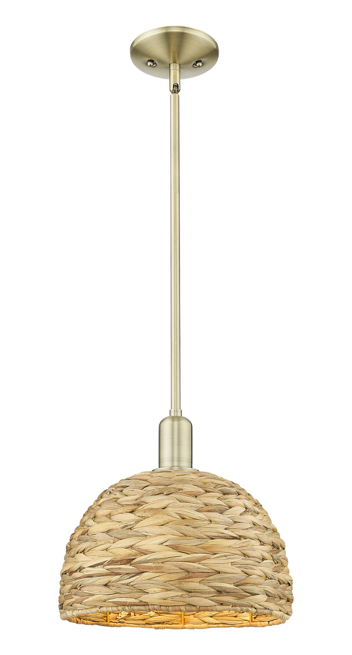 Arcadia Mini Pendant Antique Brass Finish