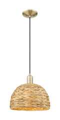 Arcadia Mini Pendant Antique Brass Finish