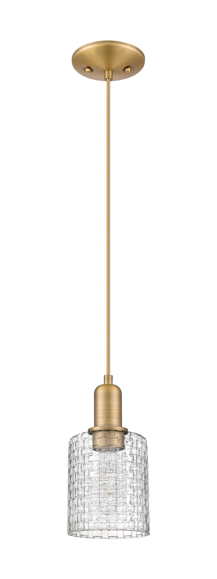 Arcadia Mini Pendant Antique Brass Finish