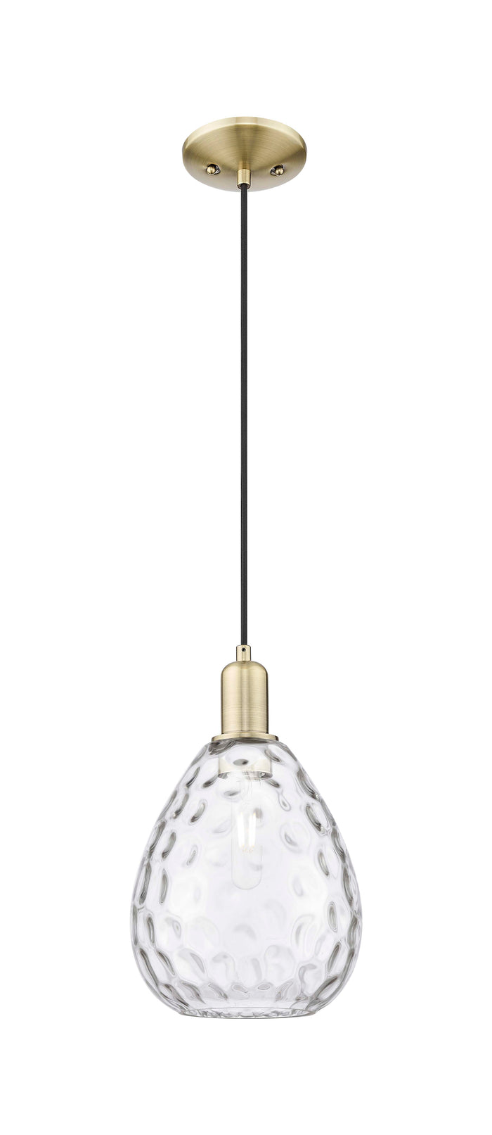 Arcadia Mini Pendant Antique Brass Finish