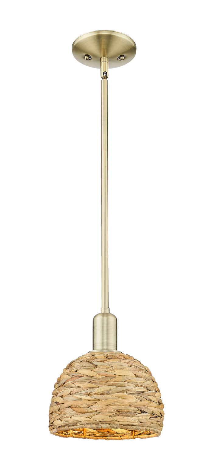 Arcadia Mini Pendant Antique Brass Finish