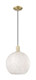 Arcadia Mini Pendant Antique Brass Finish