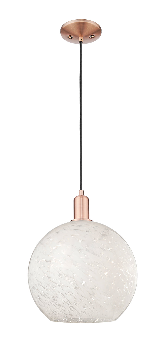 Arcadia Mini Pendant Antique Brass Finish