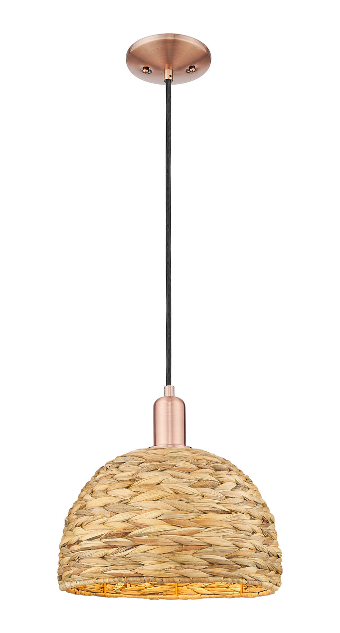 Arcadia Mini Pendant Antique Brass Finish