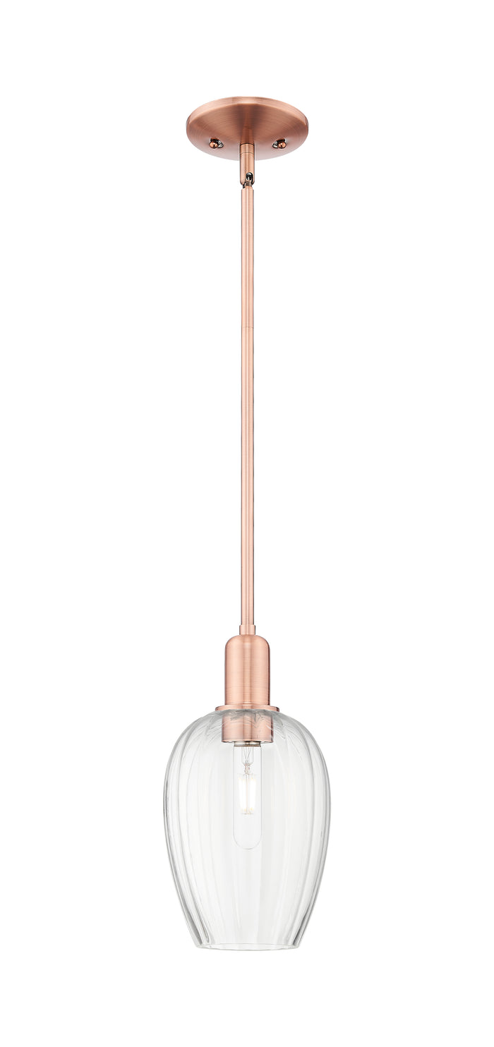 Arcadia Mini Pendant Antique Brass Finish
