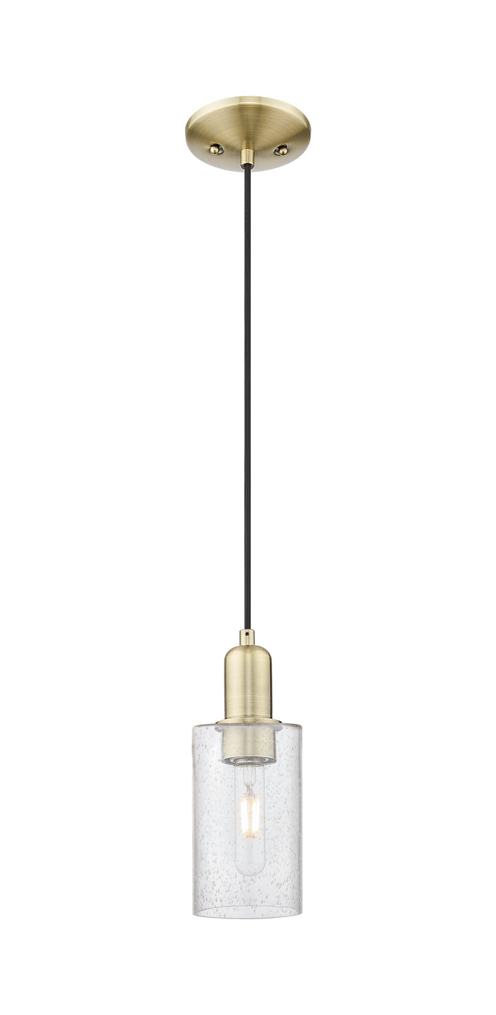 Arcadia Mini Pendant Antique Brass Finish