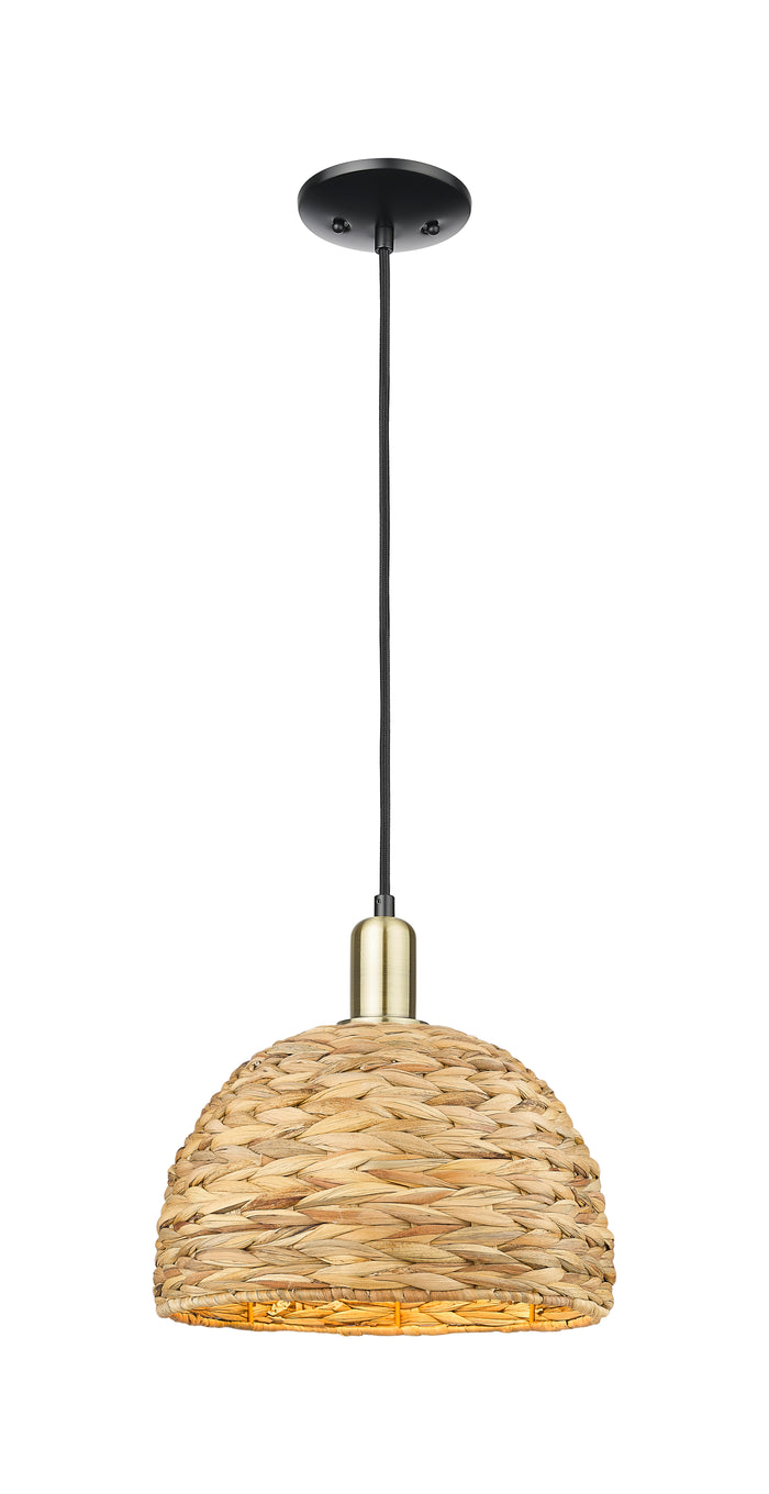 Arcadia Mini Pendant Antique Brass Finish