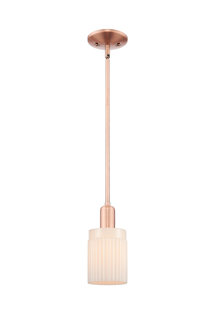 Arcadia Mini Pendant Antique Brass Finish