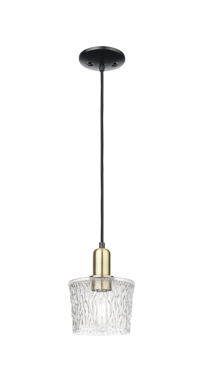 Arcadia Mini Pendant Antique Brass Finish