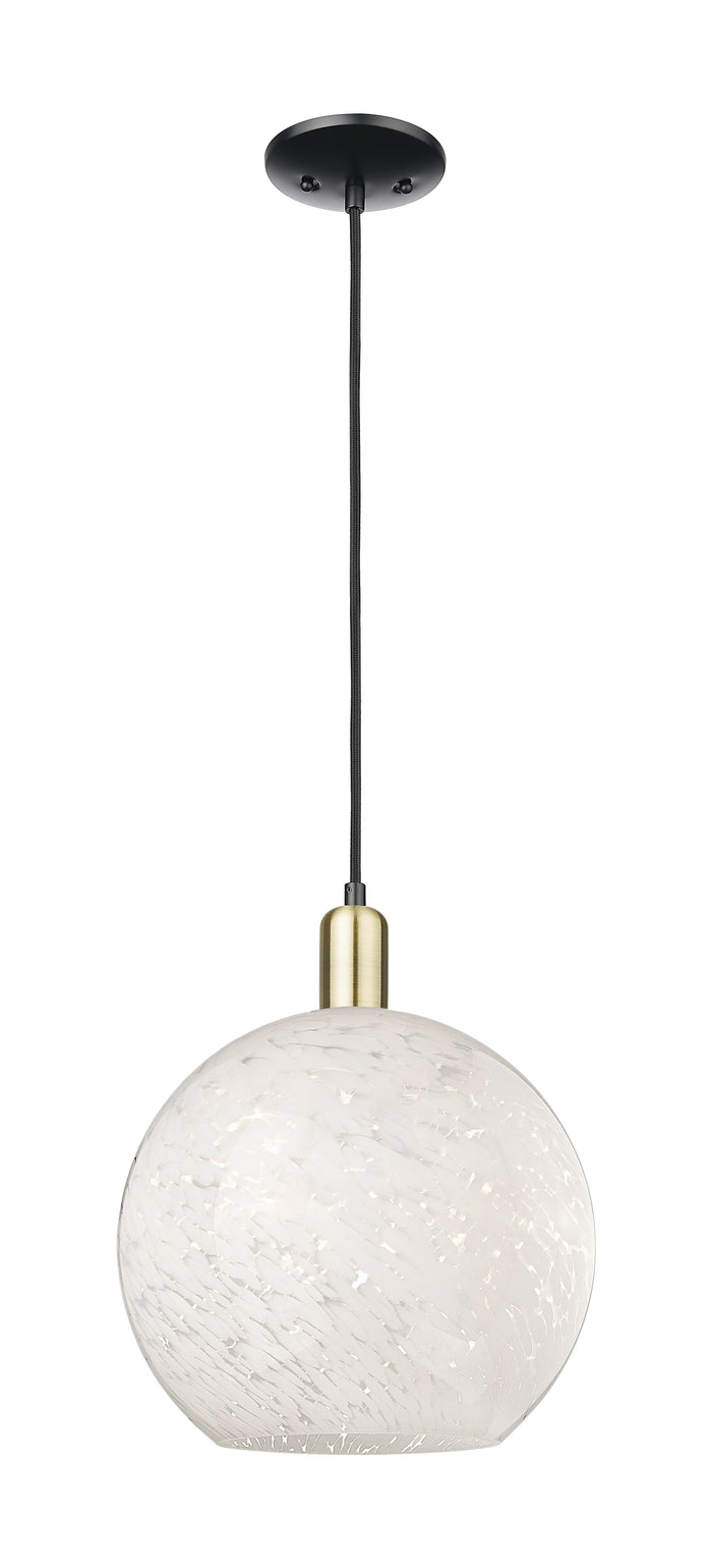 Arcadia Mini Pendant Antique Brass Finish