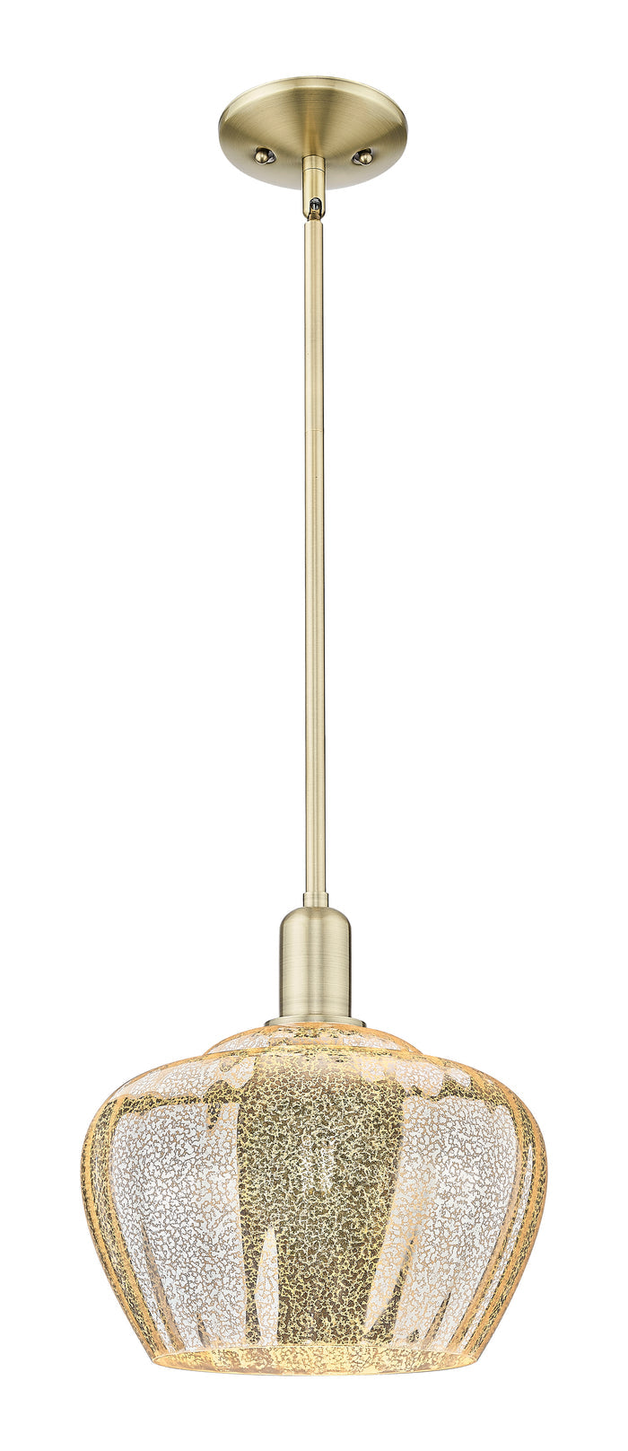 Arcadia Mini Pendant Antique Brass Finish