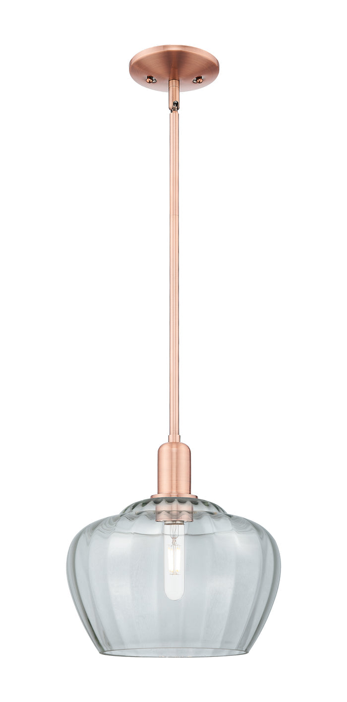 Arcadia Mini Pendant Antique Brass Finish