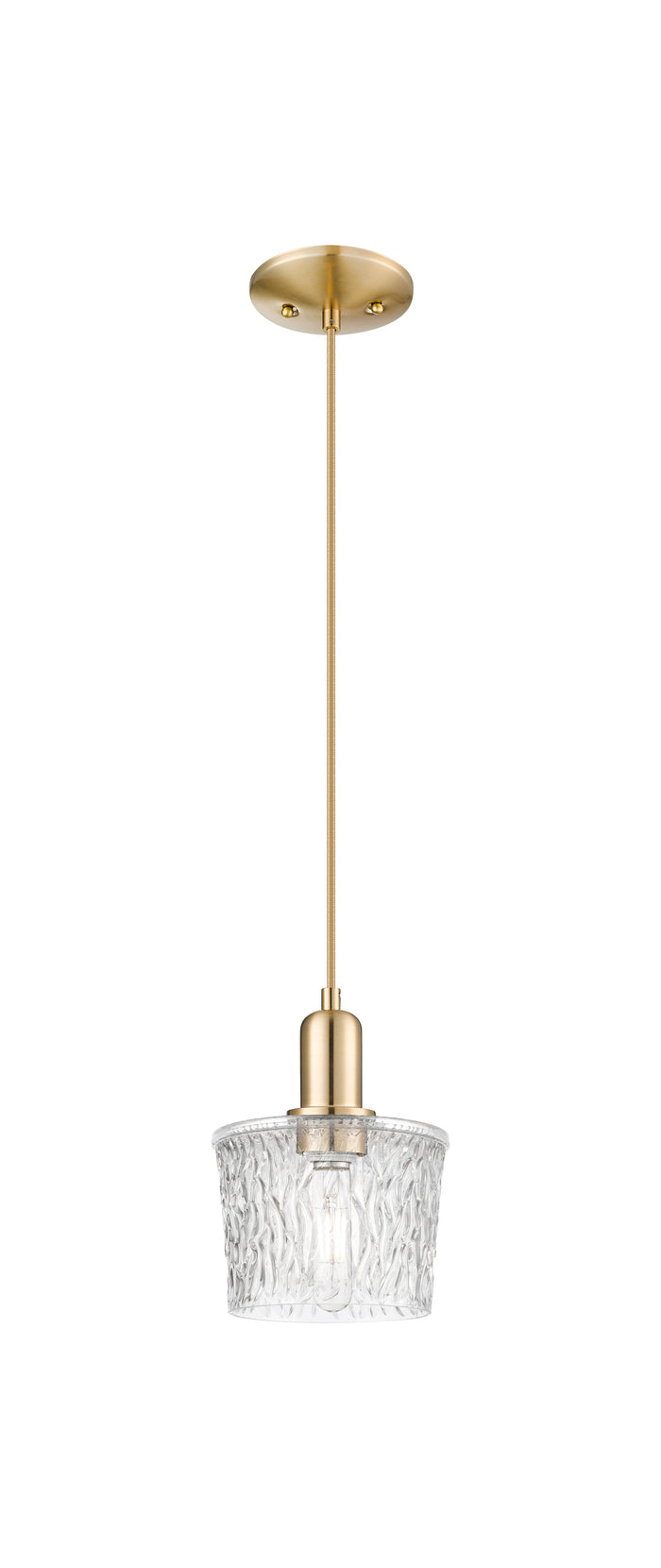 Arcadia Mini Pendant Antique Brass Finish