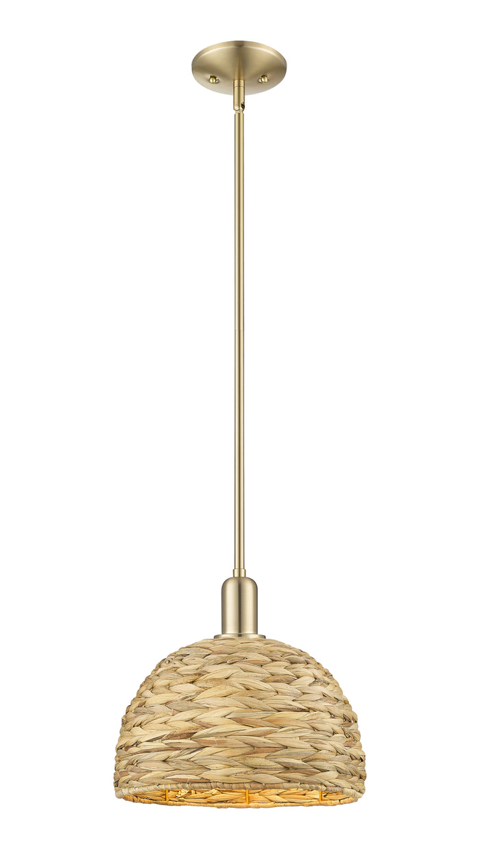 Arcadia Mini Pendant Antique Brass Finish