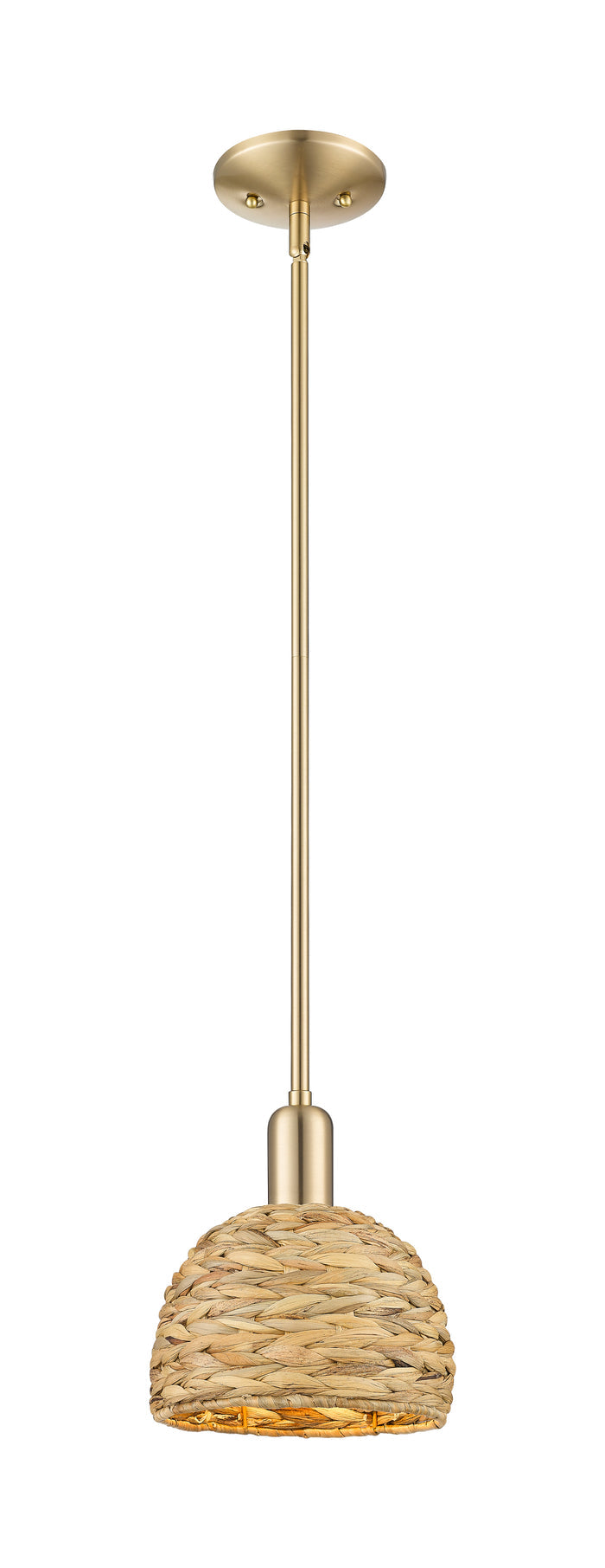 Arcadia Mini Pendant Antique Brass Finish