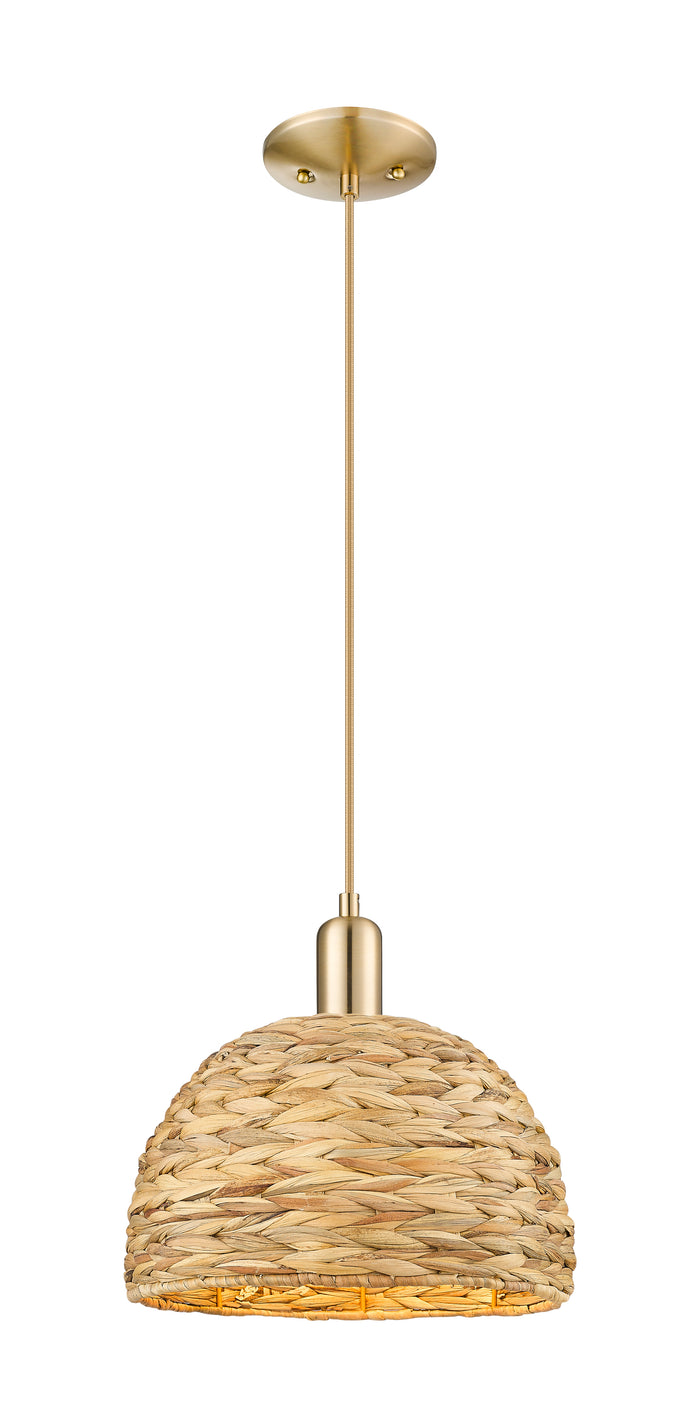 Arcadia Mini Pendant Antique Brass Finish