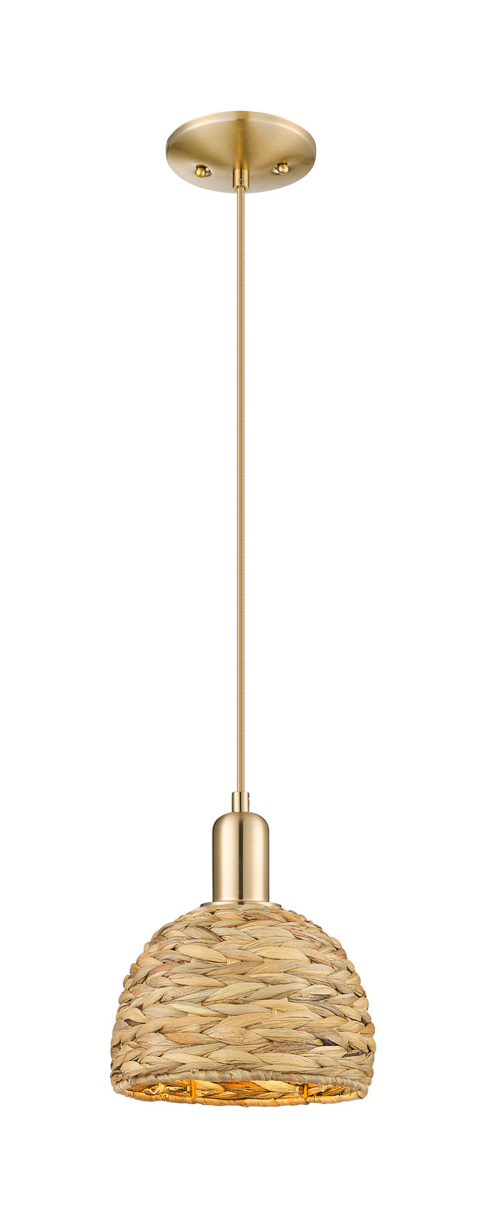 Arcadia Mini Pendant Antique Brass Finish